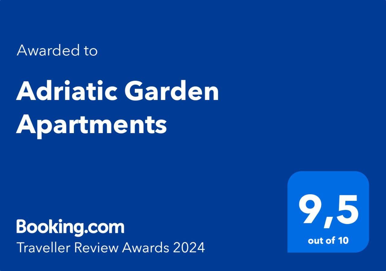 Adriatic Garden Apartments Округ Горни Экстерьер фото