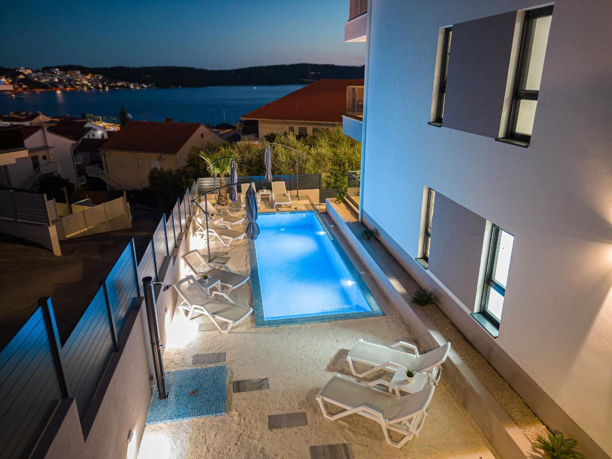 Adriatic Garden Apartments Округ Горни Экстерьер фото